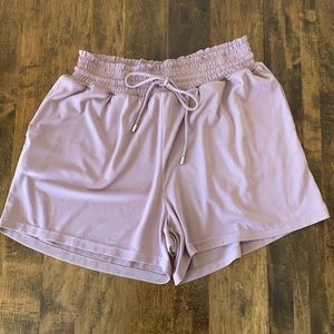 H&M high waisted lounge shorts.